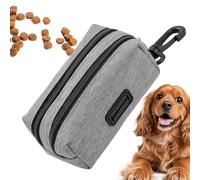 Générique Support Sac Déjections Chien 2 en 1 Sac Collecte Entraînement Extérieur Compartiments Séparés Petits Moyens Grands Chiens 12x6x5cm Tissu Oxford 32g Promenade Voyage Intérieur Extérieur