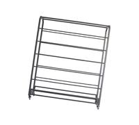 Générique Support Stockage Rouleaux Textiles avec roulettes, Support d'affichage Rouleaux Vinyle, accès Facile et Gain Place, for Organisateur Produits en bobines(10 Layers)