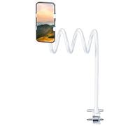 Générique Support Téléphone À Cou De Cygne - Pied Réglable à Long Bras | Monture De Téléphone Suspendue | pour Tablette, Enregistrement Vidéo, Filmage, Position Allongée, Position Assise, Bureau,