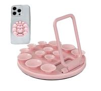 Générique Support Téléphone à Ventouse Auto-Collante - Support De Voiture Universel pour Mobile À Adhérence Forte - Réutilisable Antidérapant pour Tableau de Bord Bureau Console Centrale