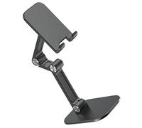Générique Support Téléphone Ajustable Pliable Support Tablette Portable avec Angle Réglable et Emplacement Chargeur Pied pour Téléphone et Tablette Design Ergonomique pour Bureau et Voyage