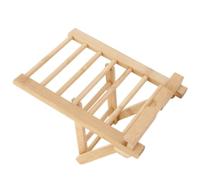 Générique Support Téléphone Bambou Porte Mobile Pratique et Léger Rack pour Bureau et Domicile Support Compact pour Vidéos et Appels sans Utilisation des Mains