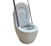 Générique Support Téléphone Bureau,Porte-Tablette en Forme De Toilette,Porte-Smartphone Drôle - pour La Maison L'Appartement Le Dortoir Votre Chambre pour Regarder des Vidéos Lire Et Étudier