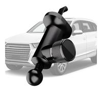 Générique Support Téléphone Clip Ventouse,Support Voiture Universel pour Ventilateur avec Crochet Allongé - Orientable 360° et Pince Réglable pour Smartphone sur Tableau de Bord