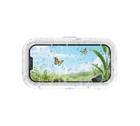 Générique Support Téléphone de Douche Étanche,Protecteur Anti-Buée Et Étanche - Étui Téléphone de Douche Ajustable - pour Miroir, Cuisine, Plage, Voyage, Gym, Bord de Piscine, Bain, Femmes et