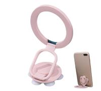 Générique Support Téléphone Magnétique - Pied en Réglable Double Face - Support de Bureau pour Téléphone avec Rotation 360° - pour Maison Chambre Salon Cuisine Hôtel Salle De Sport