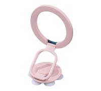 Générique Support Téléphone Magnétique - Pied en Réglable Double Face,Support de Bureau pour Téléphone avec Rotation 360° - pour Maison Chambre Salon Cuisine Hôtel Salle De Sport