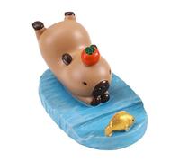 Générique Support Téléphone Portable Capybara | Figurine Support Portable Multifonction - Design Bureau Main Libre Déco Maison Bureau Voiture