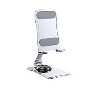 Générique Support Téléphone Portable | Support Pliable Bureau pour Téléphone - Rotatif Petit pour Smartphone Et Tablette Multifonction Voyage Maison Bureau Cuisine Streaming Vlogging