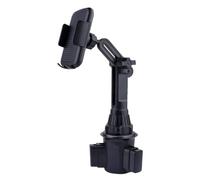Générique Support Téléphone Porte-gobelet Réglable pour Voiture Support Smartphone pour Auto et Camion Base Étendue Stabilité Maximale Facile à Installer pour Conduite Main