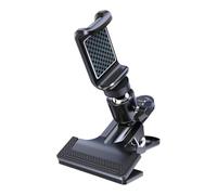 Générique Support téléphone pour guitare,Fixation Renforcée à Double Emplacement - Pince pour Guitare et Téléphone - pour Instrument, Ukulélé, Basse, Performance, Streaming, Enregistrement, Tournage