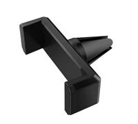 Générique Support Téléphone Voiture - Fixation Grille d’Aération - Maintien Renforcé & Rotation 360° - Compatible iPhone/Samsung/Android - Installation Rapide - Noir