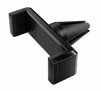 Générique Support Téléphone Voiture pour Grille d'Aération - Support Smartphone Universel Rotation 360° - Compatible iPhone, Samsung, Xiaomi - Fixation Stable pour GPS - Noir