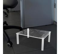 Générique Support Transparent pour Carte Mère PC Micro ATX/Format Moyen Tour Châssis Ouvert en Acrylique et Alliage d'Aluminium Rack Compact pour Boîtier PC Gaming DIY Établi Portable