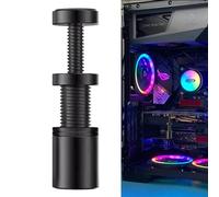 Générique supportDe Carte - supportCourt Réglable De 27 À 50 Mm, en D'aluminium, Outil Pivotant Magnétique avec Réglage De La Hauteur | Prise en Charge Flexible du GPU pour PC, Ordinateurs D