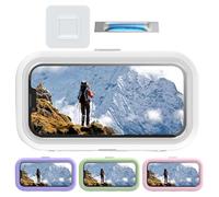 Générique supportdeTéléphone De Douche - supportdeVisualisation À 360 Degrés, supportMural À Rotation Réglable, Système De Poignée De Étanche, Outil De supportD'appareil Multi-Angle | Accessoire