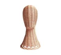 Générique Supporto Per Esposizione Cappelli - Supporto Parrucche Portacappelli Modello In Rattan - Organizzatore Fedele Cappelli Adatto Per Negozio Boutique Casa Retail Guardaroba