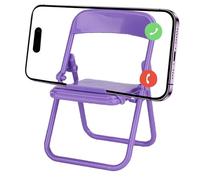 Générique Supports De Téléphone pour Chaise Pliante - Mini Support De Téléphon pour Chaise Pliante | Décor De Bureau De Tabouret Pliable, Suport De Portable Drôle Et, Support De Téléphone