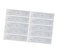 Générique Supports muraux adhésifs pour un rangement sans, 6x24cm three | sur des endroits de lisses 10 pièces