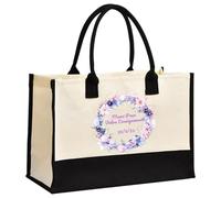 Générique Sur Mesure Sac Maitresse D'école, Conception Personnalisée Sac Maitresse, Tote Bag en Tissu Pour Femme - Pour Professeure, Compagne ou Meilleure Amie (Style 2)