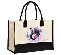 Générique Sur Mesure Sac Maitresse D'école, Conception Personnalisée Sac Maitresse, Tote Bag en Tissu Pour Femme - Pour Professeure, Compagne ou Meilleure Amie (Style 3)