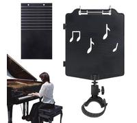 Générique Sur scène, stand, support de musique portable - Trumpet Music Lyre Stand pour les livres | Rack d'affichage réglable, fournitures de jeu de flûtes pour tambour et tambour de basse