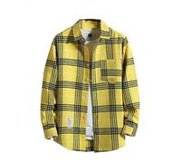 Générique Surchemise Homme Ete -Chemise Homme à Carreaux Manches Longues -Veste Chemise Western Cardigan DéContractéE -Mode Ample Tops Respirant Confortable Haut Casual