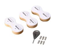 Générique Surfs Fin Box avec 8 Formes Tasse Surfs Paddleboard Longboards Accessoires Fin Box Longue Planche Fims Case Accessoires