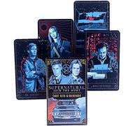 Générique Surnaturel rejoignez la Chasse aux Cartes de Tarot,Supernatural Join The Hunt Tarot Cards,with Bag,Firend Game,Jouets de voyance