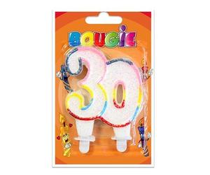 Générique Surprisez-Vous - Bougie D Anniversaire Blister 30 Ans