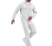 Générique Survêtement Homme À Capuche, Ensemble Jogging Homme 2 Pièces Sweat Pull Et Pantalon Jogging, Manches Longues, Ample Et Confortable, Combinaison De Sports Pour Joggings Et Gym Élégant