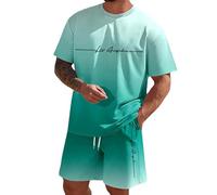 Générique Survêtement Homme Ensemble,Survêtement de sport pour Jogging Pull-over Sweat Capuche Ensemble deux costumes Décontracté respirants, séchage rapide 2 PièCes Classique Sportwear