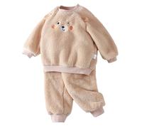 Générique Survêtement pour Enfants Garçons Et Pull Hiver Fashion Ensemble Ado Garcon Vêtements De Street Dance Tenue Sport Enfant Garçon Bebe Fille 0-3 Mois Automne 3 Pcs (Kaki,12-18 Mois)