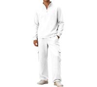 Générique Survetement Rouge Et Blanc Hiver Survette Foot Rose Achat Hommes Regular Pochette Ample Mode Qualité Escalade Toile Retro Color Chere Sherpa Rétro Treillis Faire
