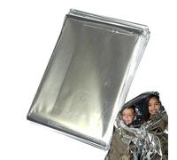 Générique Survival Blankets, Camping Thermal Blankets, Multifunctional Gear, Supplies, for Hiking, Outdoor, Rain, Wind, Cold Protection