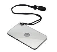 Générique Survival Signal Mirror - Extra Large Multifunctional Rescue Reflective Flash Tool with Whistle & Lanyard, Portable Acrylic Survival Equipment for Outdoor Camping, Hiking & Mountain Climbing