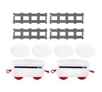 Générique Sushi Train Toys - ABS Electronic 14cm Rotating Battery Operated Train Set | Conveyor Belt Sushi Rail Car Playset, Party Display Table Toy | for Kids Boys Girls Age 4 Plus