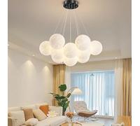 Générique Suspension moderne à LED en forme de boule bulles(Cold White,Black 13light 12cm)