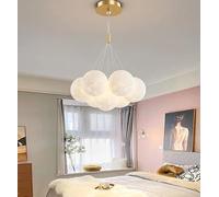 Générique Suspension moderne à LED en forme de boule bulles(Warm White,Gold 7light 12cm)