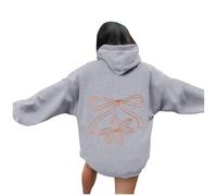 Générique Sweat à Capuche décontracté pour Femme avec imprimé Floral Doux et Confortable Parfait Quotidien en Vacances en Automne et en Hiver idéal avec Jean ou Pantalon de détente