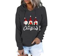 Générique Sweat à Capuche décontracté pour Femmes avec imprimé Coupe Ample col Rond et Manches Longues Parfait pour Un Tendance Quotidien