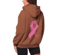 Générique Sweat a Capuche Femme Cancer du Sein Femmes Vêtements Veste en Zippé Sweat-Shirt À pour Sweats Top Vetements Vest Sport Vêtement Sweatshirt Vetement Legere Ete De Hoodies Blouson Hoodie