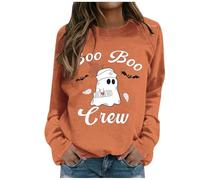 Générique Sweat a Capuche Femme Sweat-Shirt Halloween Gilet Ete Sweatshirts La Toussaint Veste Sportswear À Training Fitness Polaire d'halloween Pull Vetement Chauve-Souris Orange S