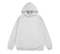 Générique Sweat à Capuche Homme Design Panneau Zippé Épaule Matière Coton Confy Nouvelle Arrivée Automne Hiver Hoodie Homme (Light Gray, XXL)