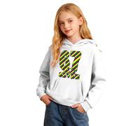 Générique Sweat à Capuche Imprimé pour Enfants avec Le NuméRo 67 Dessus Tissu Extensible Couture résistante pour Les activités extérieures pour Sweatshirt Convient aux Enfants Unisexe