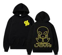 Générique Sweat à Capuche JuL - on m'appelle l'ovni (Noir S)