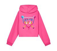 Générique Sweat à Capuche pour Enfants avec Le NuméRo 67 Imprimé Dessus Court en Tissu Extensible avec Poche Kangourou idéal pour Le Printemps/été pour(4-16Y) Convient aux garçons