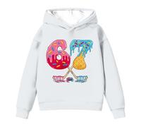 Générique Sweat à Capuche pour Enfants Imprimé 67 Coton Premium Amovible adapté pour Les cérémonies pour（2-14Y） Sweatshirt Convient aux Enfants Unisexe