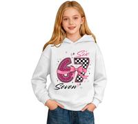 Générique Sweat à Capuche pour Enfants Imprimé 67 Coton Premium liseré élégant adapté pour Les cérémonies pour Sweatshirt Convient aux Enfants Unisexe