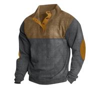 Générique Sweat à Capuche pour Homme Patchwork Grandes Tailles Décontracté Confortable Multi Poches Le Travail en Plein Air Hood Pull pour La Vie Quotidienne Sweat-Shirts Couleur Unie Sport